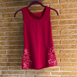 Women Rock Pink Tank, Size M